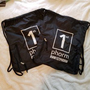 1st Phorm Drawstring bag with pocket